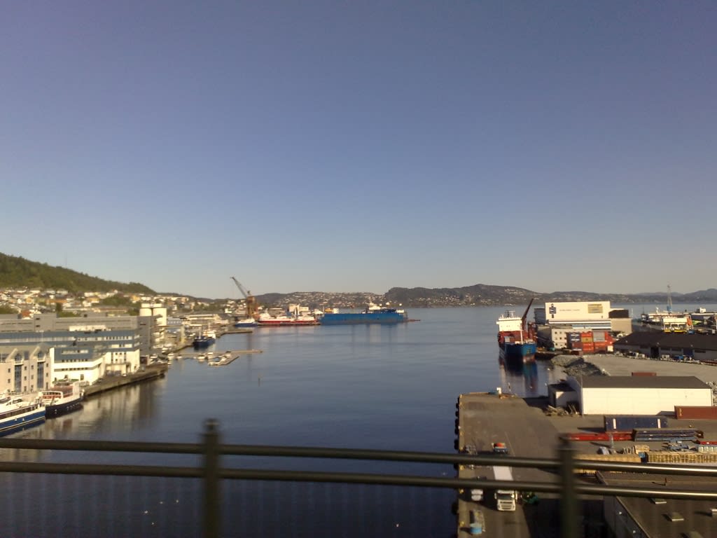 Skywatch Friday – Port of Bergen|Skywatch fredag – Puddefjorden