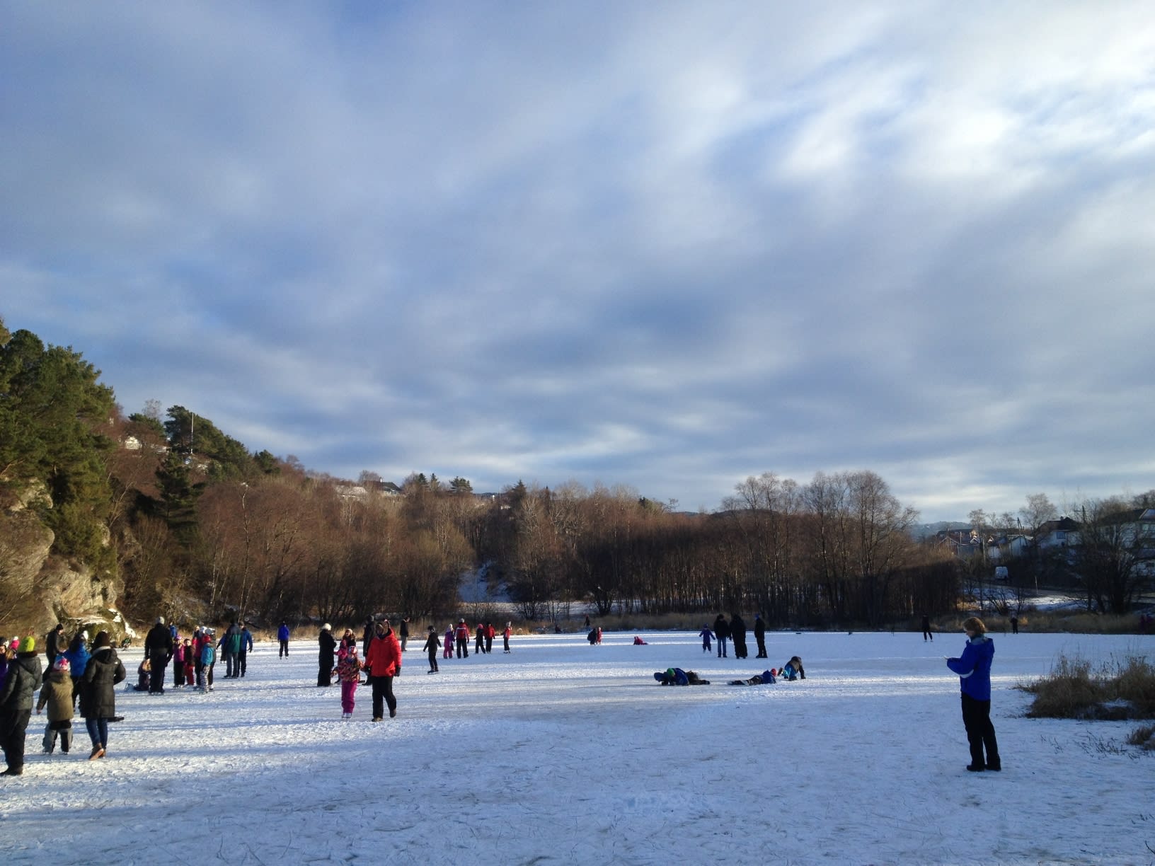 Crowded on the ice|Folksomt på isen