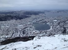 bergen in winter