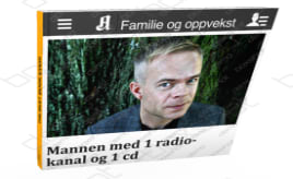 Mannen med 1 radiokanal og 1 cd