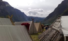 A viking market on our way|Gudvangen Viking marked 170720091515