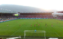 Football in sunset|Fotball i solnedgang 300420091164