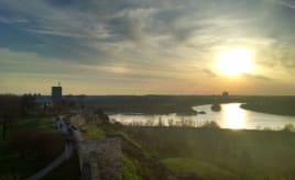 Skywatch Friday - Spring in Belgrade|Skywatch Fredag - vår i Beograd Borgen i Beograd