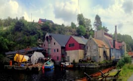 Skywatch Friday - Kvernevika in August|Skywatch Fredag - Kverneviken i august Kverneviken Kvernevika august 2012