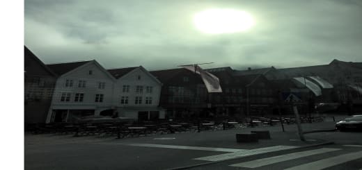 Skywatch Friday - Bryggen