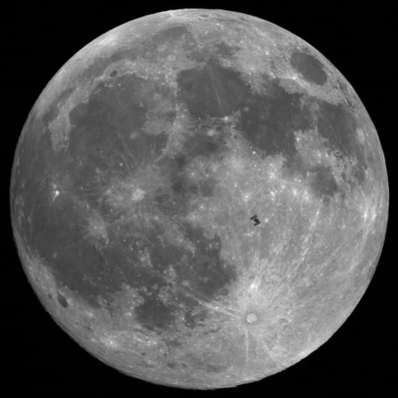 transit_moon_iss Lunar transit of the International Space Station