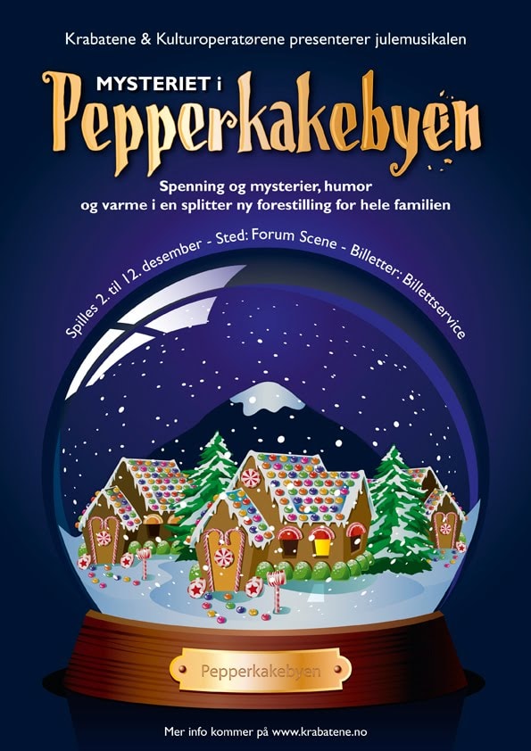 Mystery in the Gingerbread city|Mysteriet i Pepperkakebyen