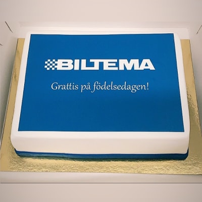 Företagstårta i Göteborg – handgjord av Cake Center