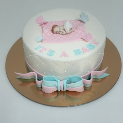Babyshowertårta i Göteborg – handgjord av Cake Center