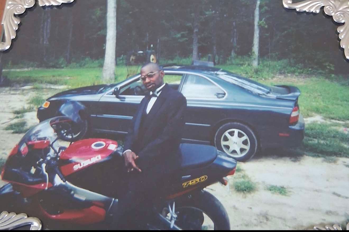 Man on a bike