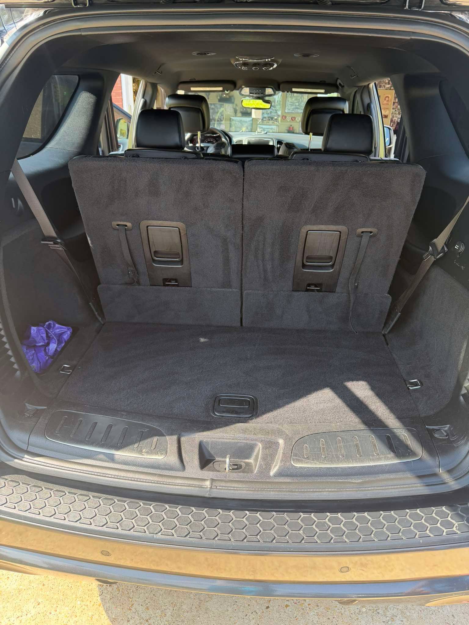 Clean Cargo Area with Folded Seats