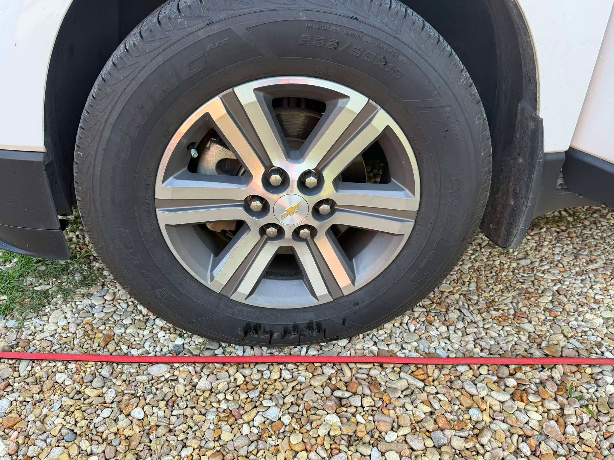 Clean Chevy Wheel Detail