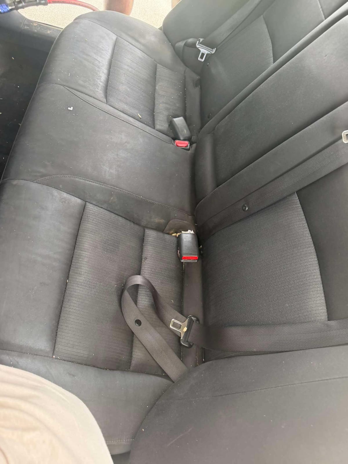 Rear Seats Detail — before