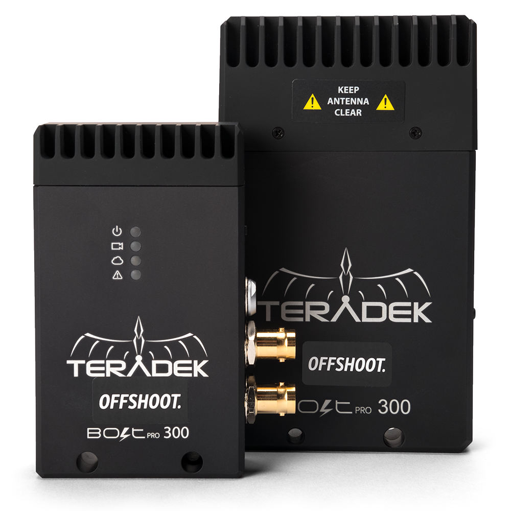 Teradek Bolt Pro 300 SDI 1:1 Kit Hire - Offshoot Rentals Melbourne