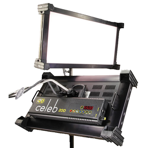Kino Flo Celeb 200 DMX LED Kit Hire - Offshoot Rentals Melbourne