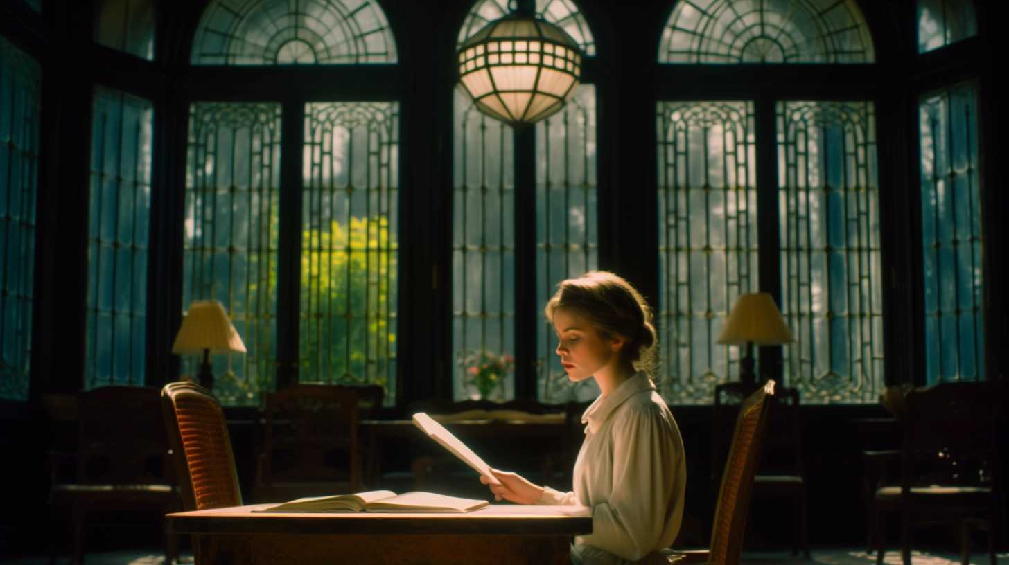 Conservatory scene