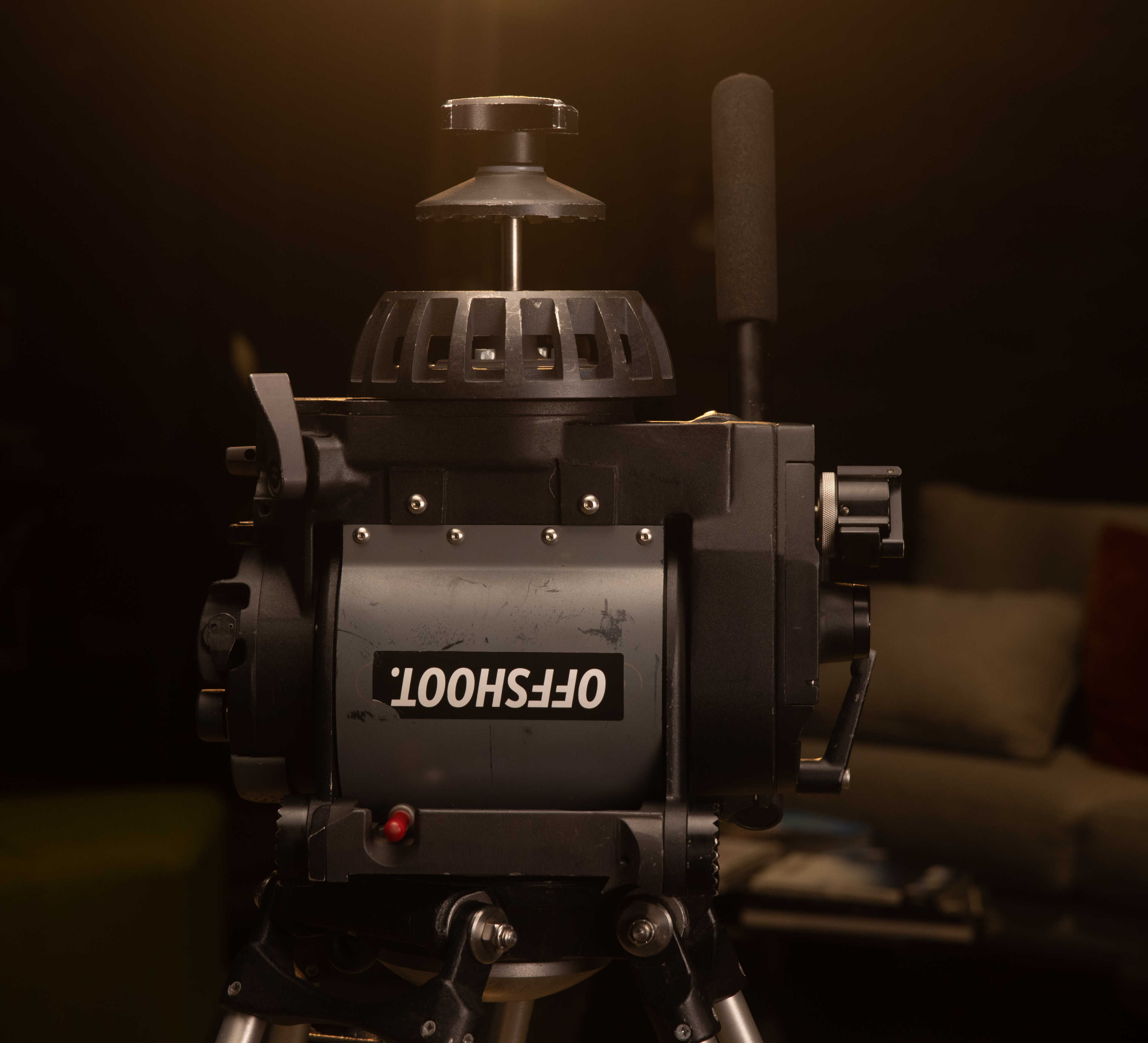 OConnor 2065 fluid head with a 150mm base fitted.