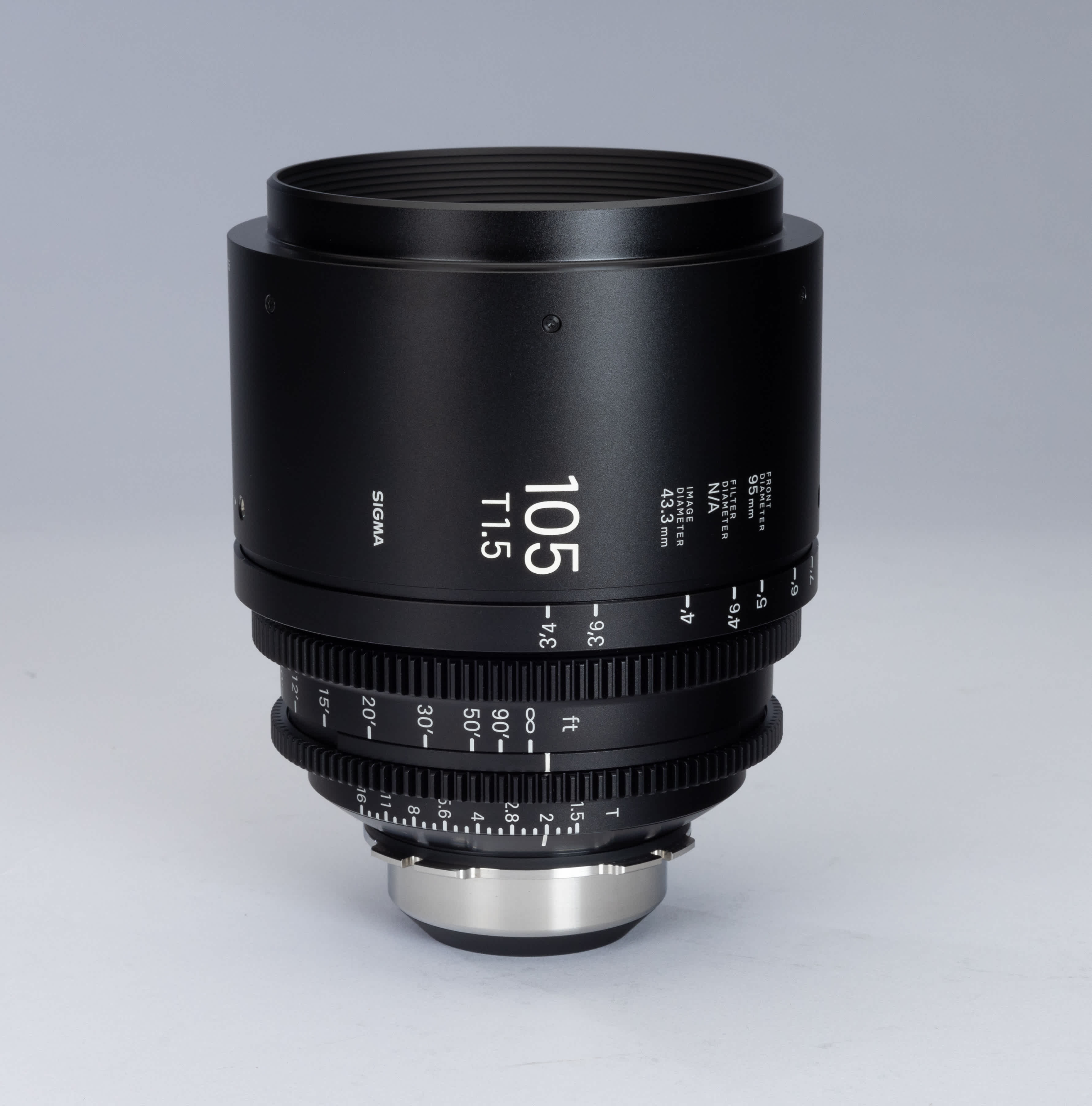 Sigma 105mm FF T1.5 prime lens.