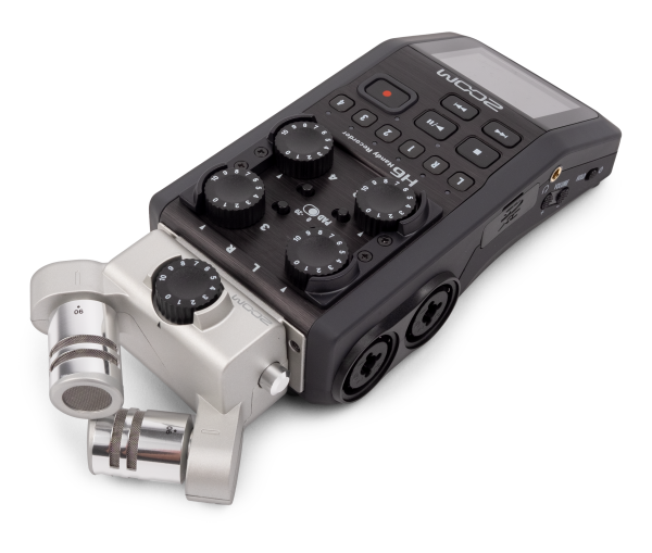 Zoom H6 Six Track Field Recorder Kit Hire Offshoot Rentals Melbourne