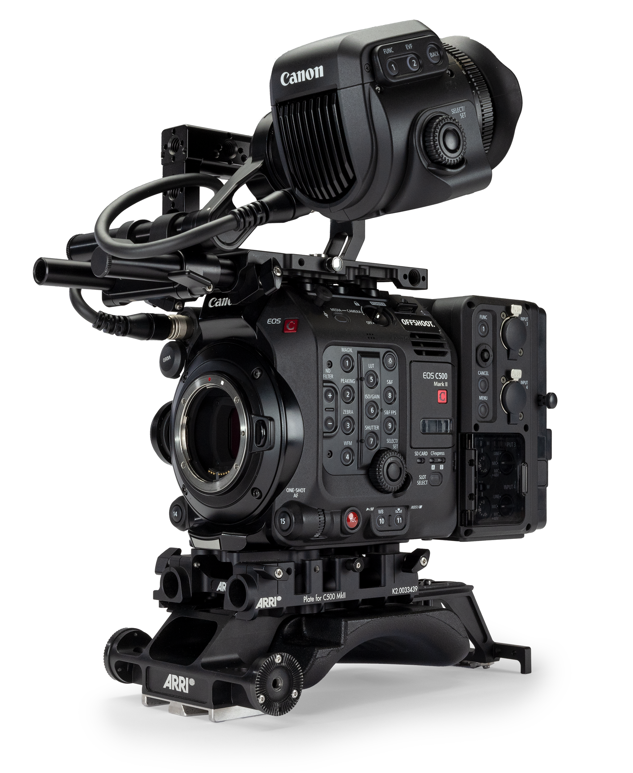 Canon C500 MKII - EVF Production Kit
