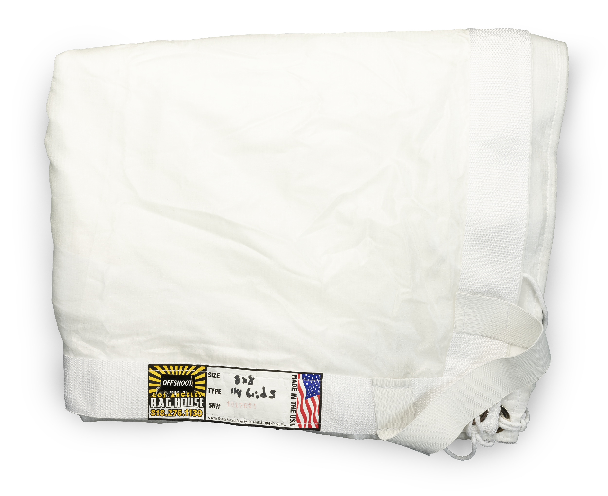 Textile - LARH Quarter Grid (Silent White) - 8x8
