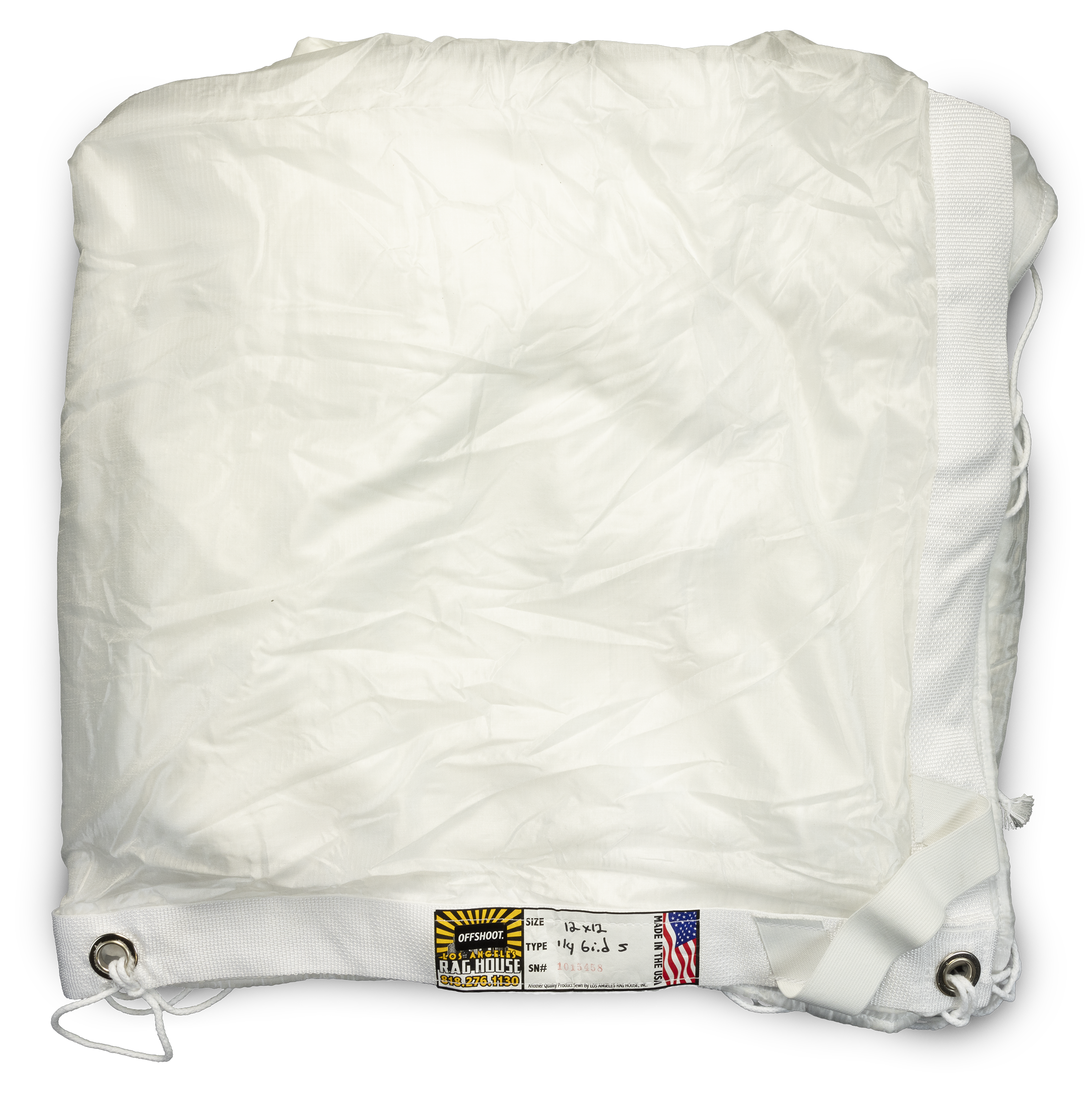 Textile - LARH Quarter Grid (Silent White) - 12x12
