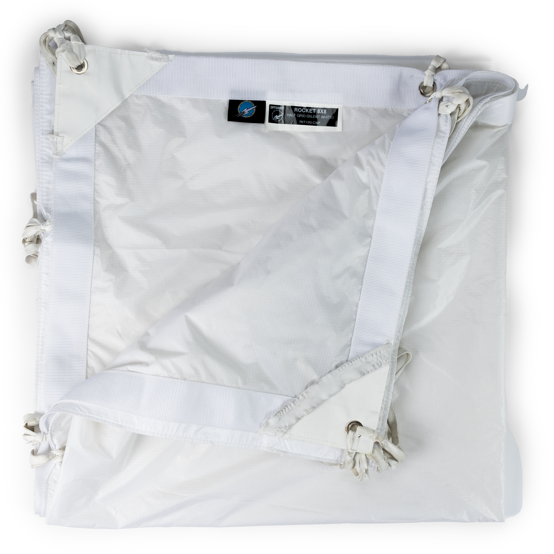 Textile - Rocket Half Grid (Silent White) - 8x8