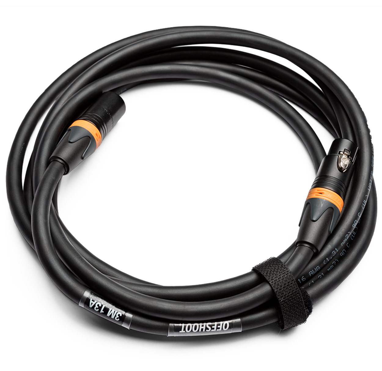 XLR3 DC Power Cable - 3m
