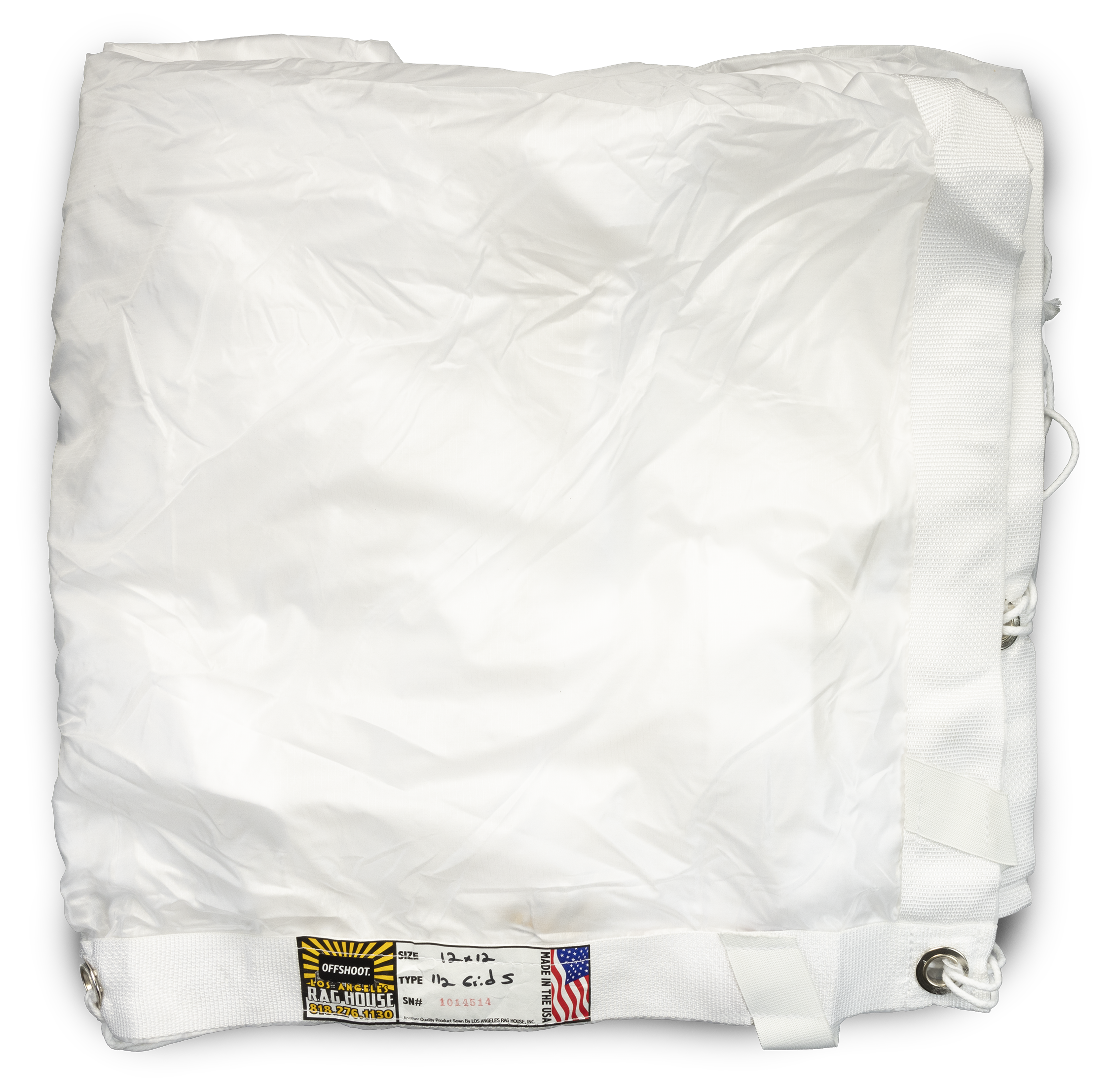 Textile - LARH Half Grid (Silent White) - 12x12