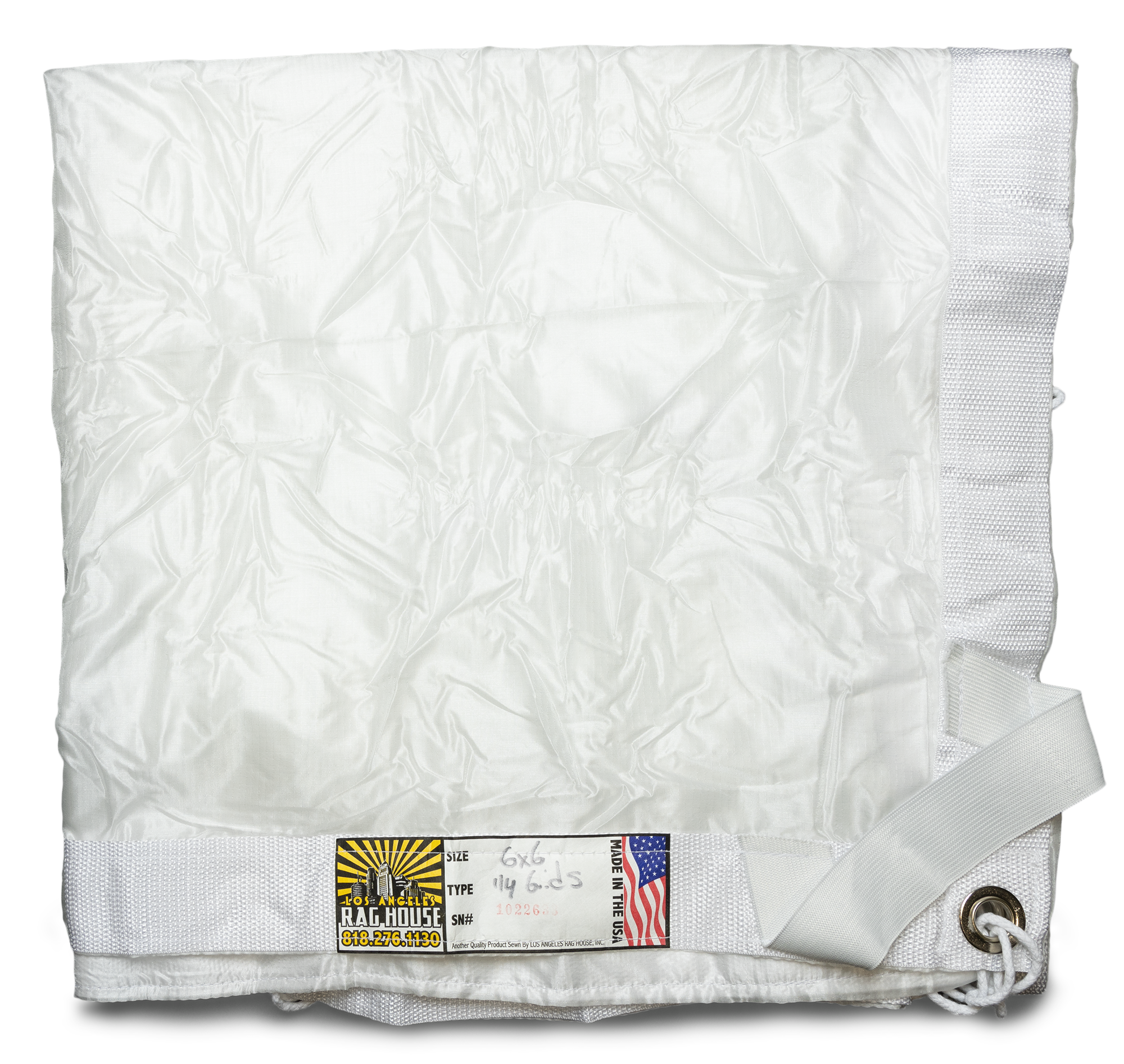 Textile - LARH Quarter Grid (Silent White) - 6x6
