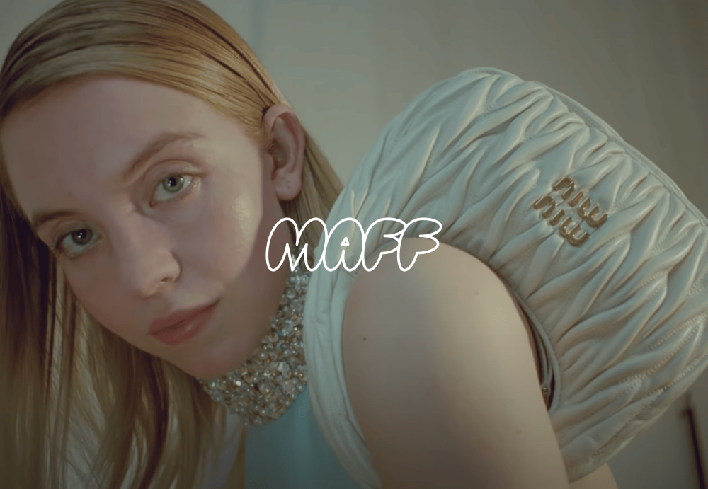 Miu Wander Campaign starring Sydney Sweeney from creative director