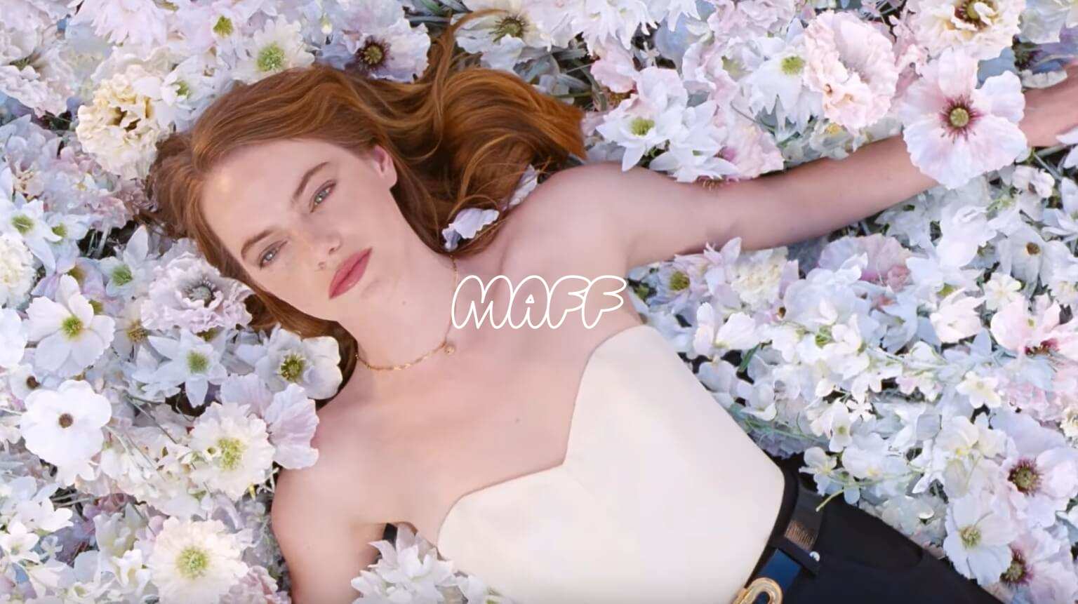 Emma Stone for Louis Vuitton Coeur Battant Fragrance Campaign