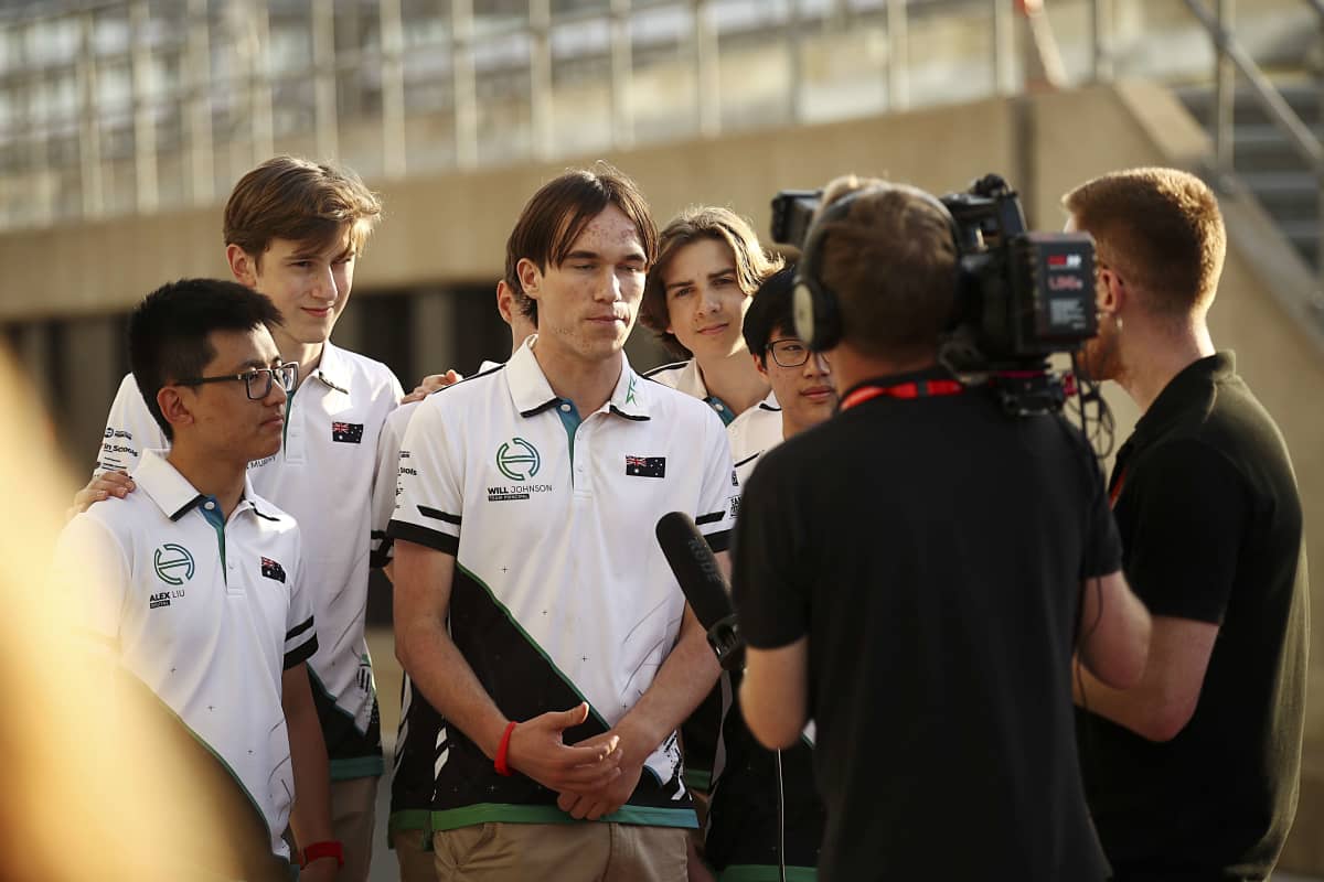 Hydron are the 2022 F1 in Schools World Champions from Trinity Grammar School in Melbourne, Australia.