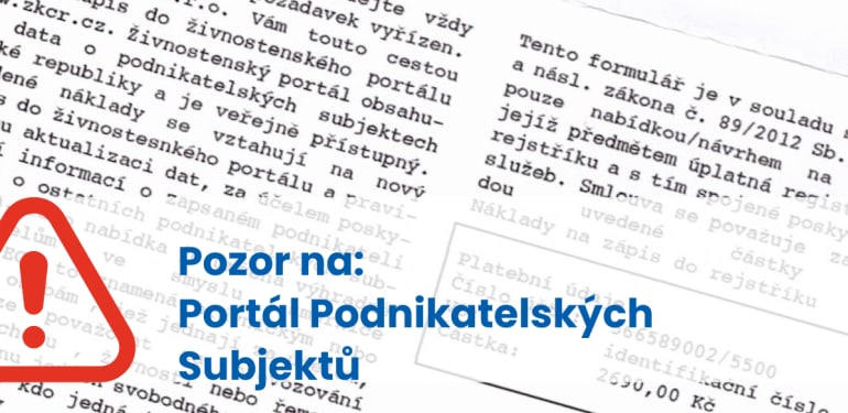 Podvody_portál podnikatelských subjektů_cover