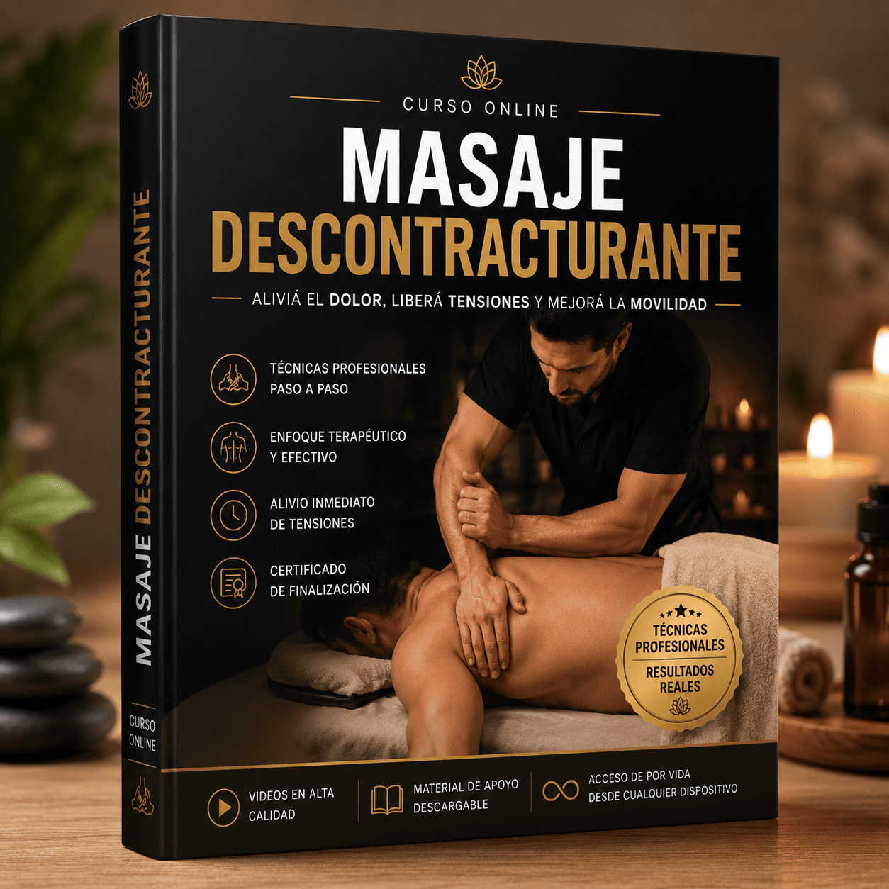Curso de Masaje Descontracturante en video