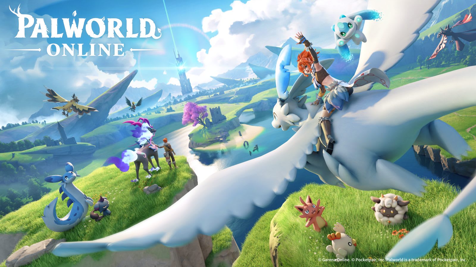 Imagen promocional de Palworld Online