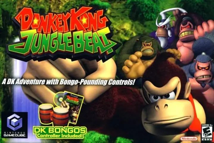 Portadas de Donkey Kong Jungle Beat