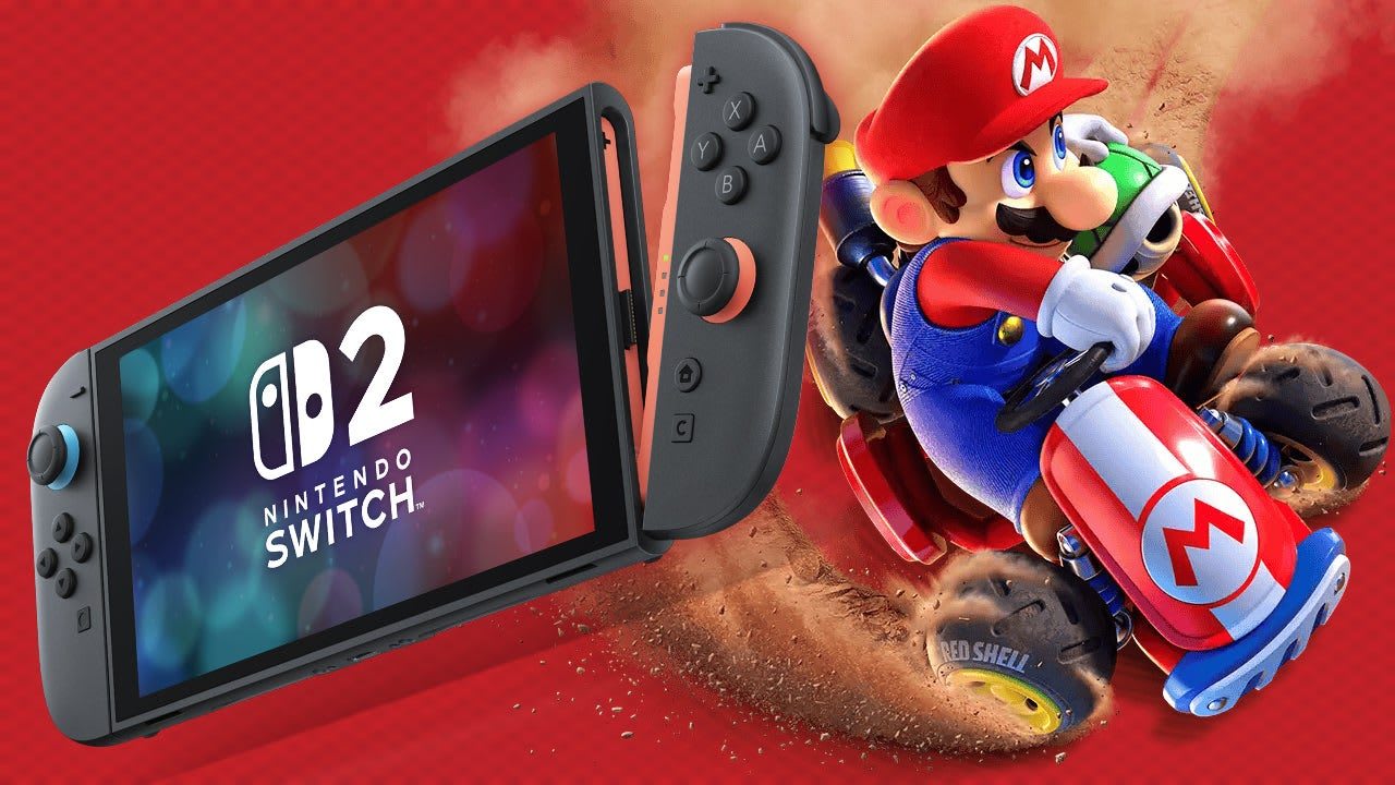 Paquete de consola Nintendo Switch 2 con Mario Kart World