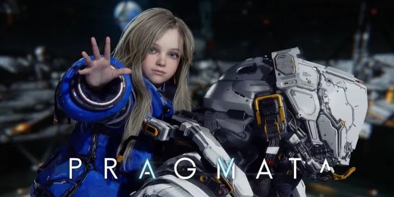Imagen de PRAGMATA con personajes y escenarios del juego