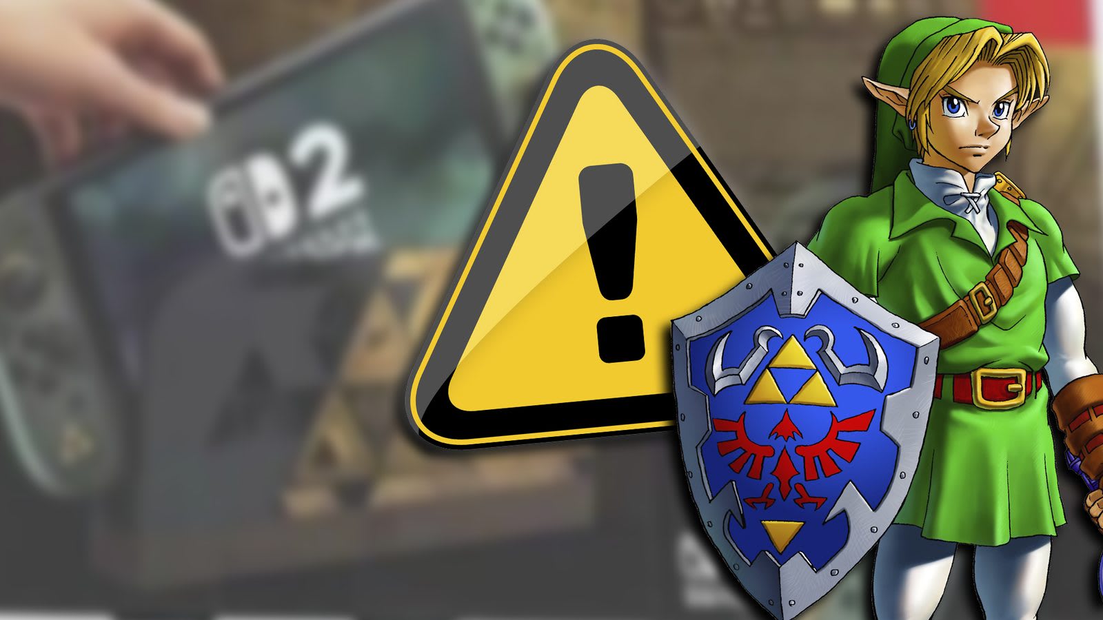 Edición especial de Nintendo Switch 2 con diseño inspirado en The Legend of Zelda