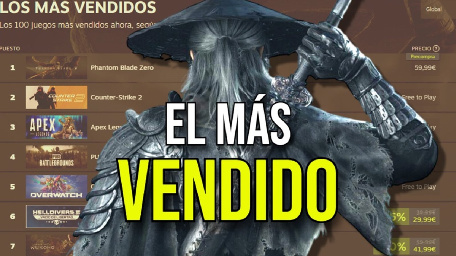 Portada de Phantom Blade Zero