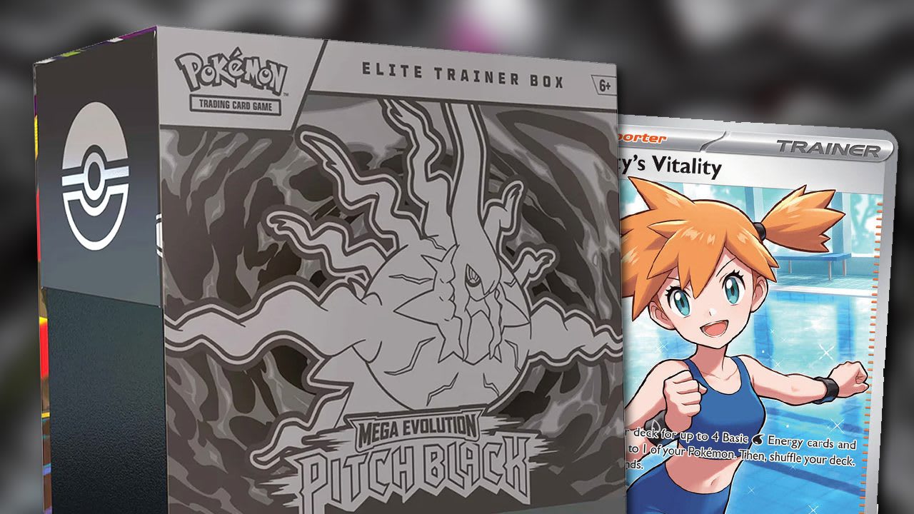 Caja de Entrenador Elite Pitch Black de Pokémon TCG