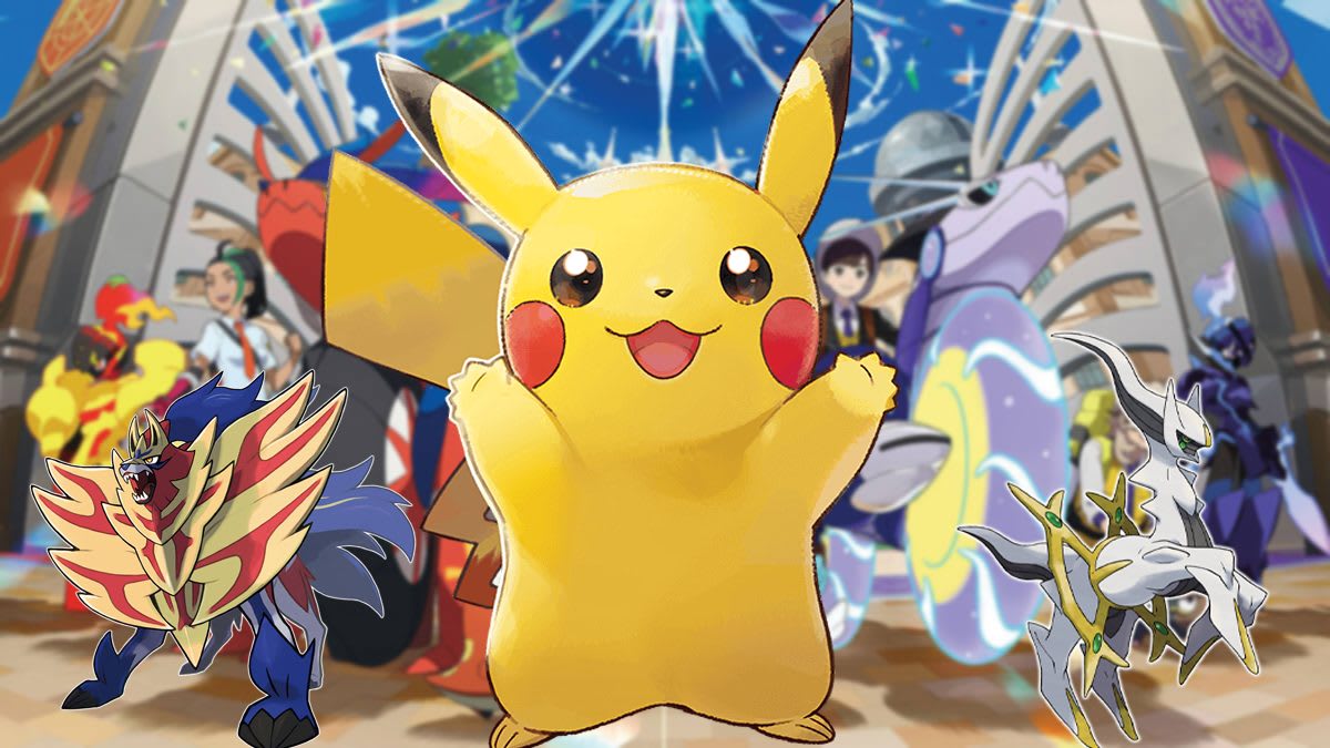 Portada con varios Pokémon y la consola Nintendo Switch