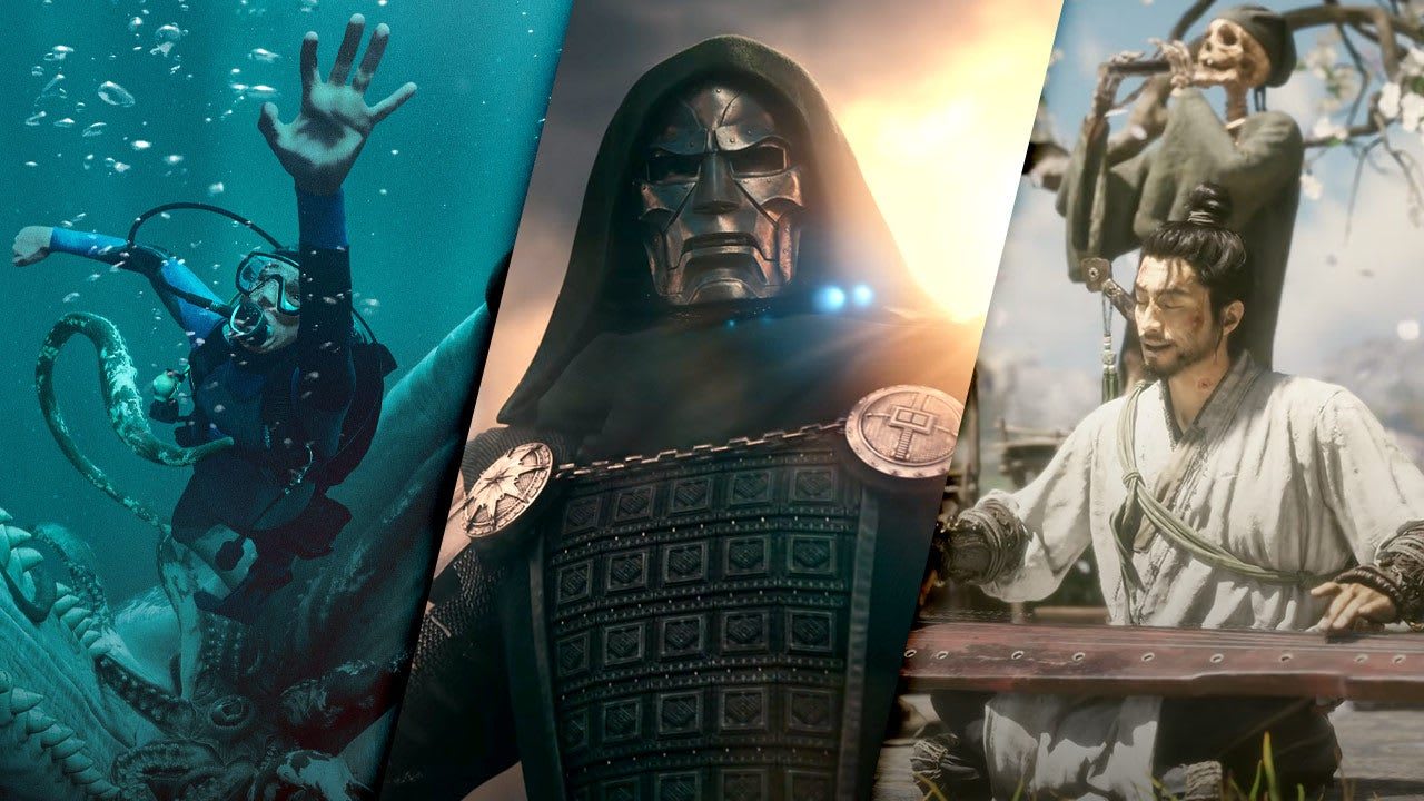 Captura de varios tráilers de películas, series y videojuegos anunciados recientemente