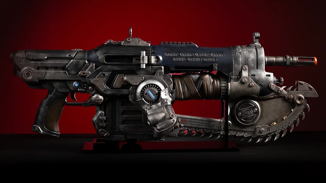 Replica a escala del Lancer de Gears of War disponible para preorden
