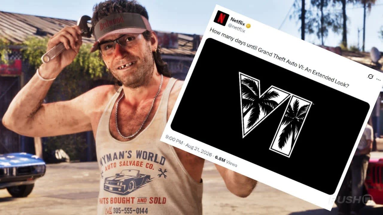 Captura de pantalla de un meme sobre la filtración de GTA 6