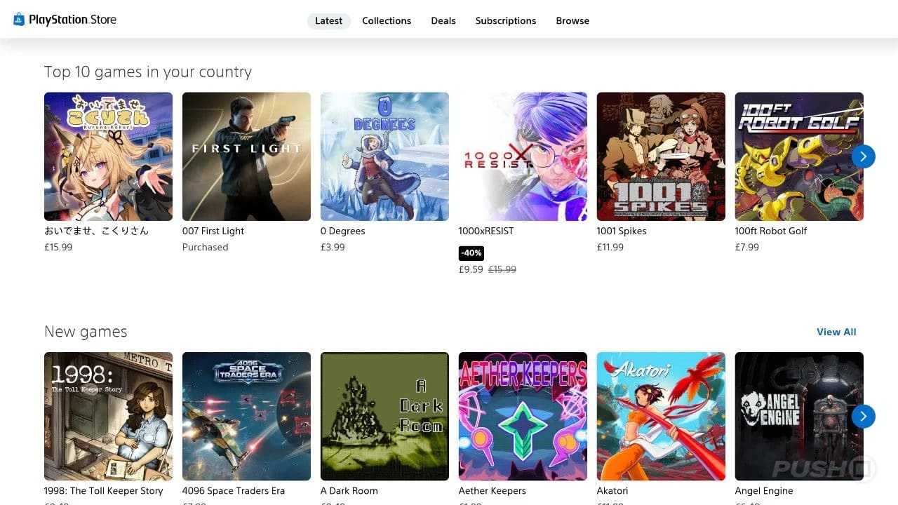 Error en la lista de más vendidos de PS5 muestra resultados alfabéticos