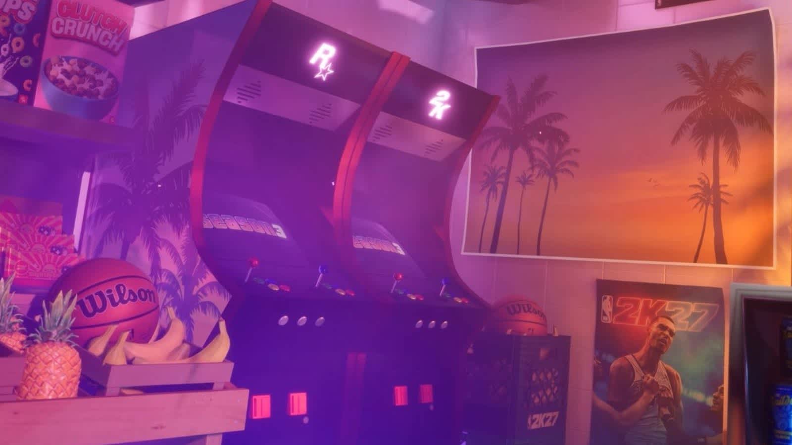 Banner de NBA 2K27 con referencia a GTA 6