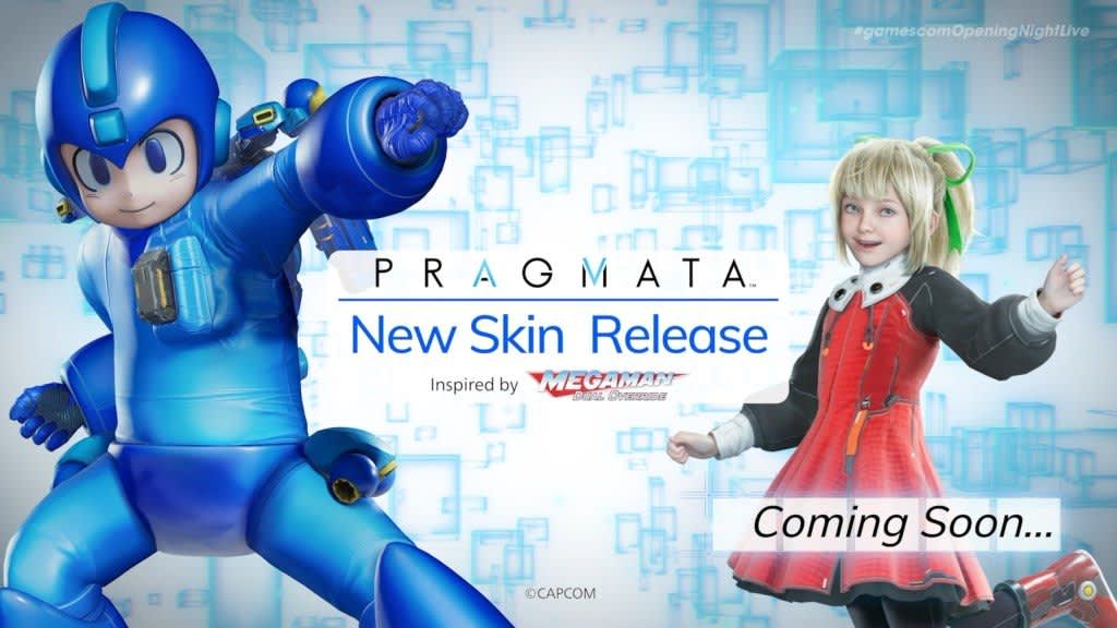 Imagen del trailer de Mega Man Dual Override mostrando a Protoman y al jefe Twinkle Girl