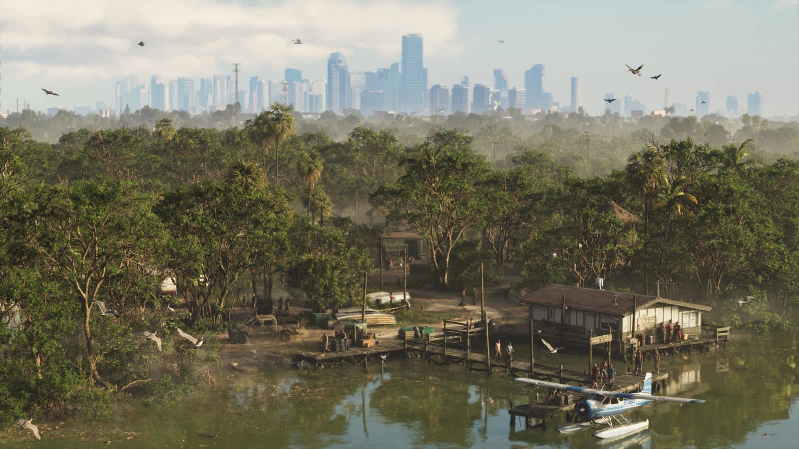 Mapa de Grand Theft Auto 6 comparado con otros juegos de Rockstar